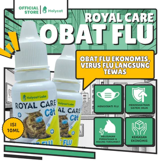 Holycatlabs Obat Flu Royal Care untuk Kucing Anjing