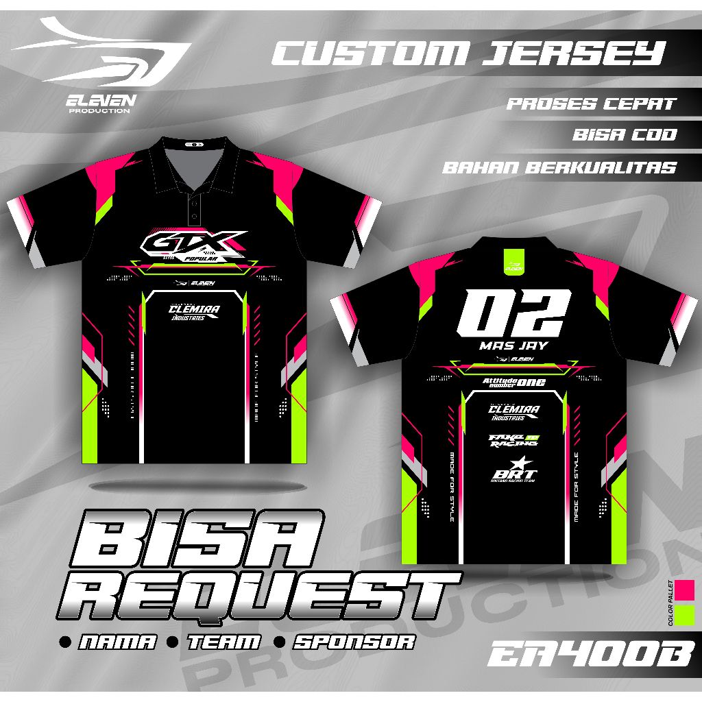 Jual JERSEY RACING kaos baju jersey racing custom full printing jersey ...