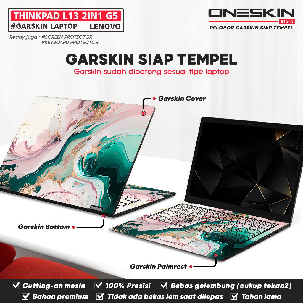 Jual Garskin Sticker Laptop Pelindung Screen Keyboard Protector Lenovo ...