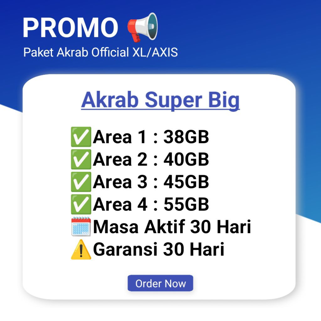 Jual Paket Akrab XL (Super Big) | Shopee Indonesia