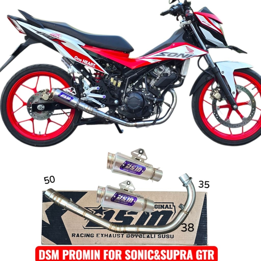 Jual Knalpot Dsm Promin sonic supra gtr semi roadrace sarteng dan ...