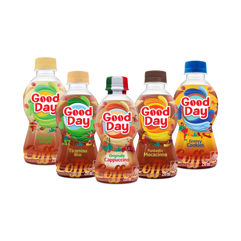 Jual Good Day Botol 250ml - Capucino/Mocacino/Avocado/Groovy/Tiramisu ...