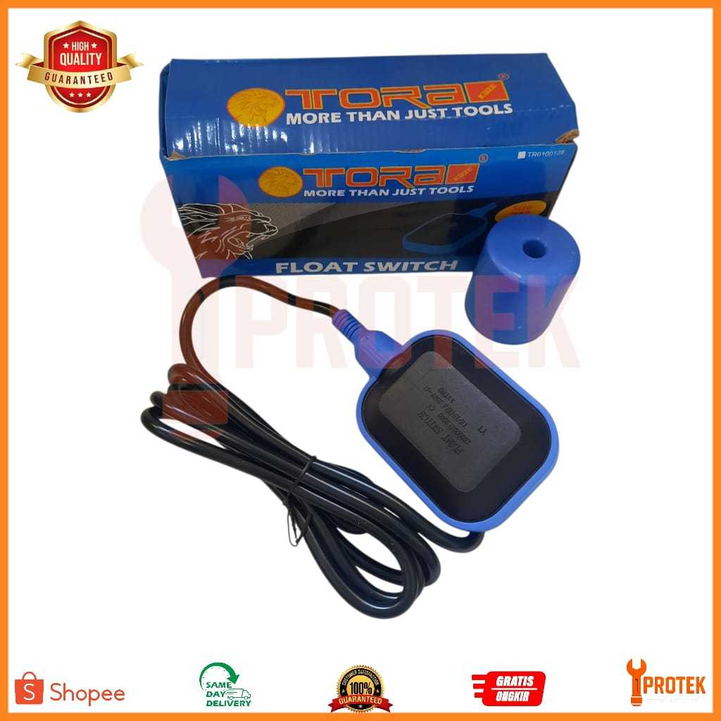 Jual FLOAT SWITCH PELAMPUNG OTOMATIS POMPA AIR KABEL 3 METER TORA ...