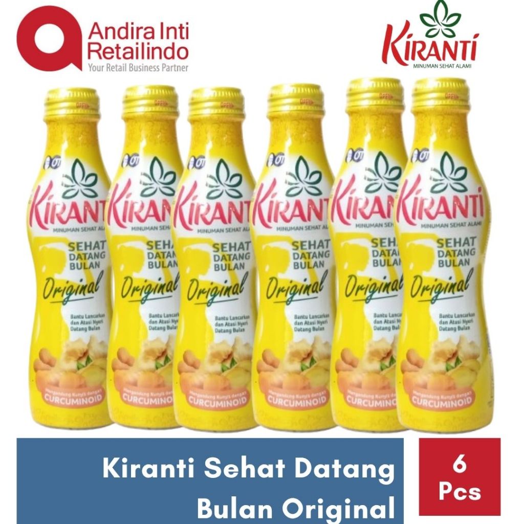 Jual Kiranti Sehat Datang Bulan/Pegel Linu Isi 6 Botol ( Ed Nov 2026 ...