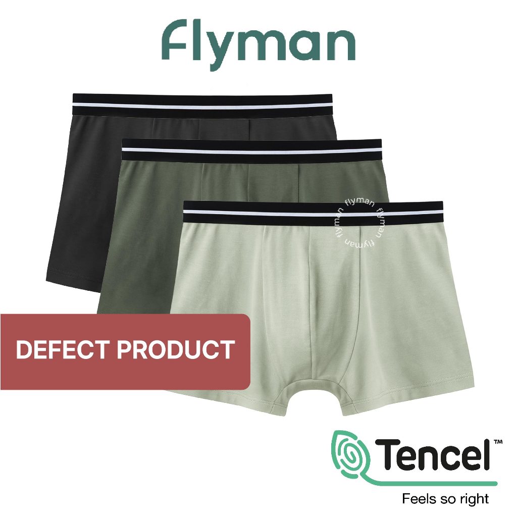 Jual Flyman Tencel Boxer 1 Pcs FM 3537D | Shopee Indonesia