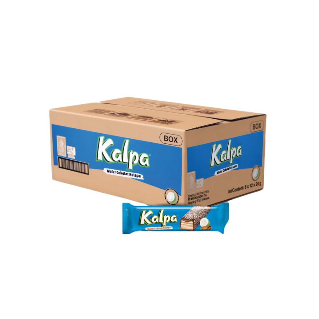 Jual Kalpa Wafer Cokelat Kelapa – Paket Hemat 1 Karton (8 Box) | Shopee ...