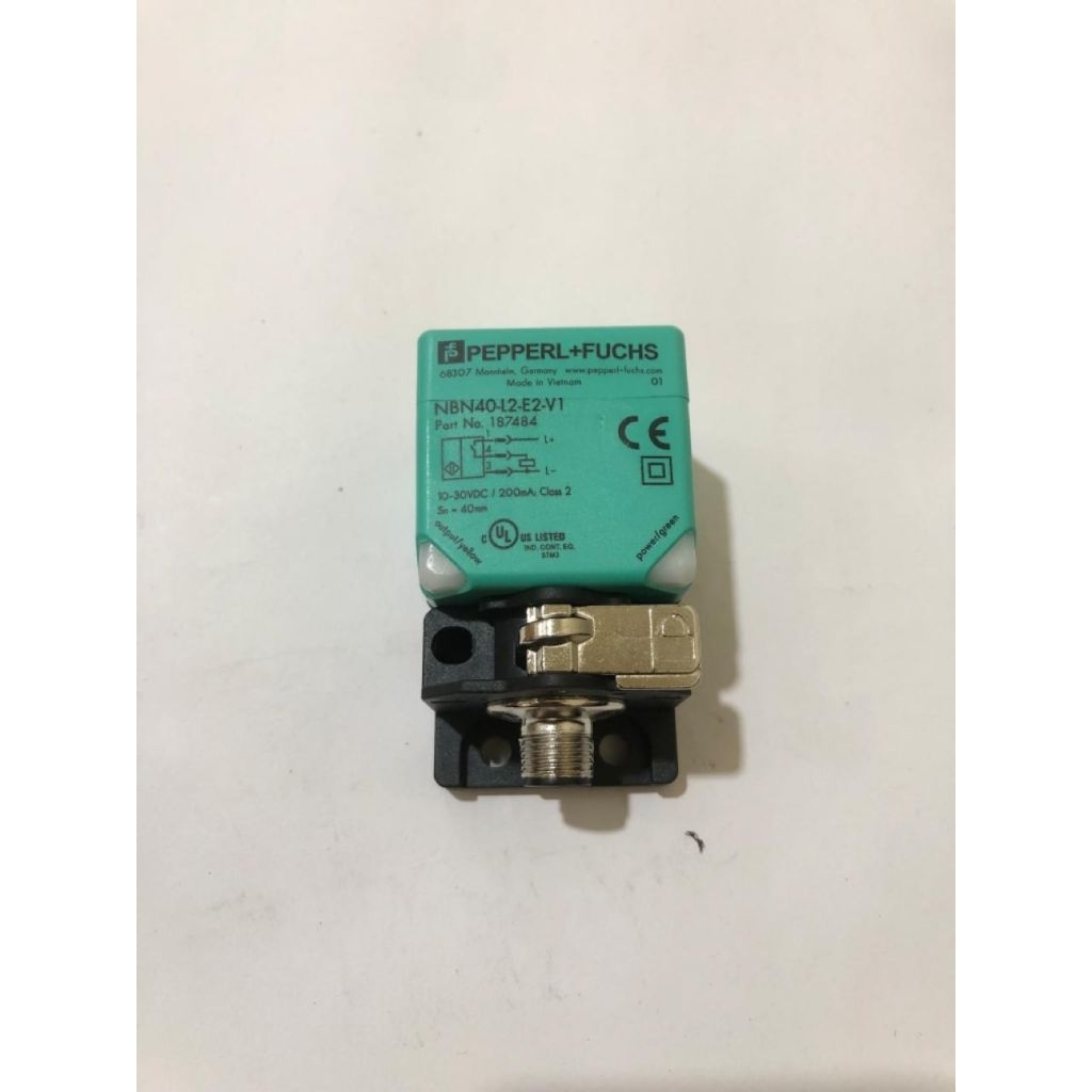 Sensore Di Prossimità Pepperl+Fuchs NBN40-L2-E2-V1 – Nuovo, Modello Industriale