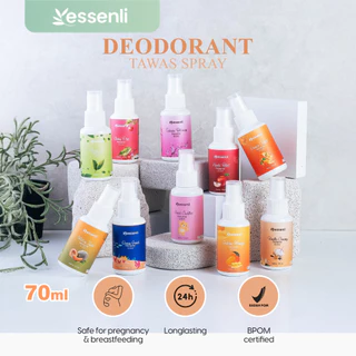 ESSENLI Deodorant Tawas Spray with Essential Oil