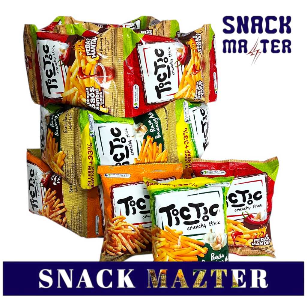 Jual Snack Tic Tic RENCENG - Netto 20 gr x 10 bks | Shopee Indonesia