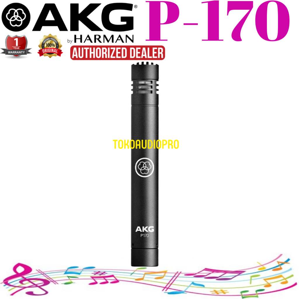 Jual AKG P-170 Condenser Microphone AKG P170 Instrument Mic AKGP170 ...