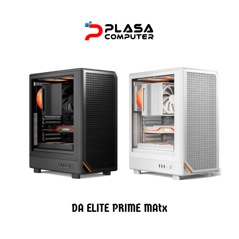 Jual DIGITAL ALLIANCE PC Casing ELITE PRIME MATX White Include FAN 1PCS ...