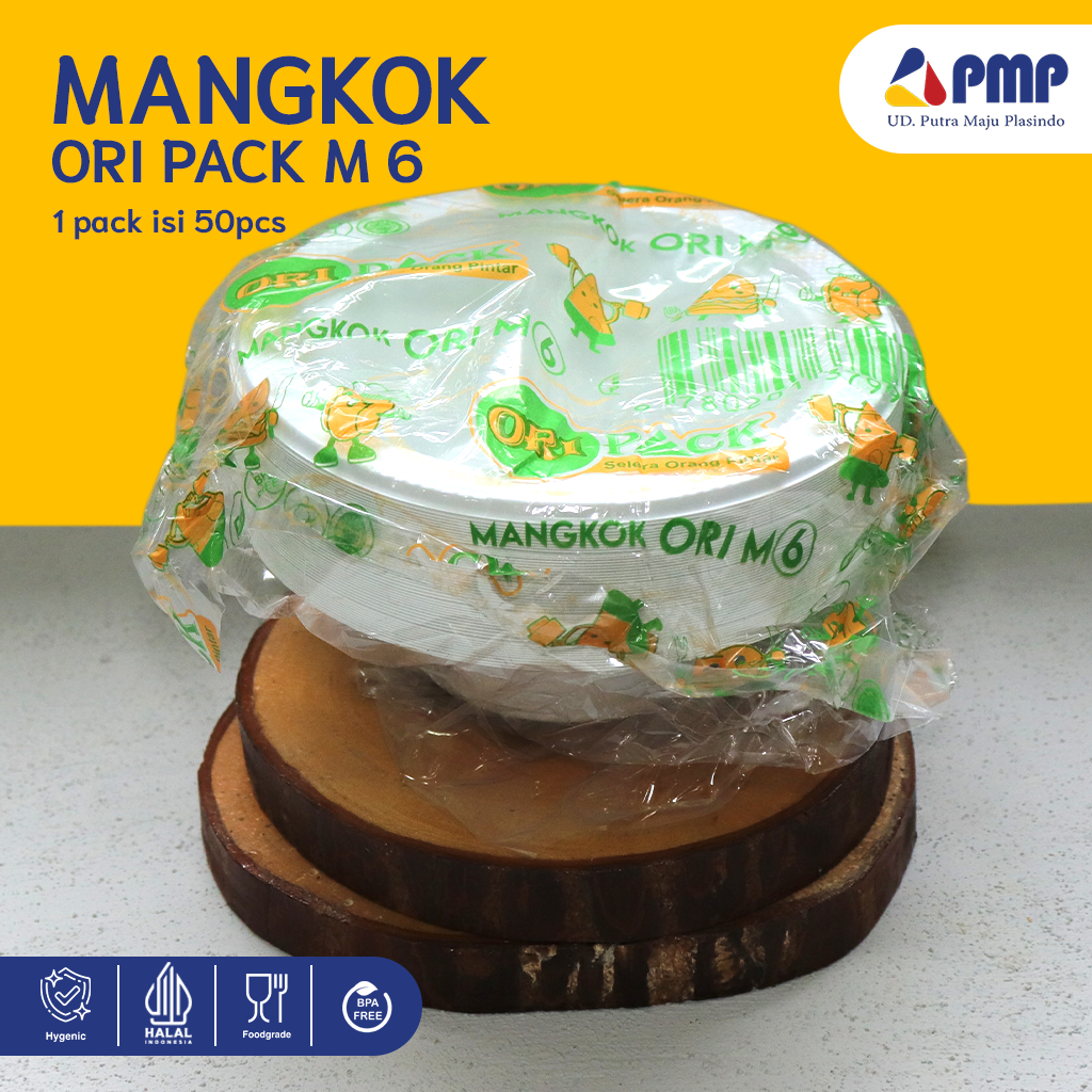 Jual (50 Pcs) Mangkok Plastik Oripack/Food grade/qualitas terjamin ...