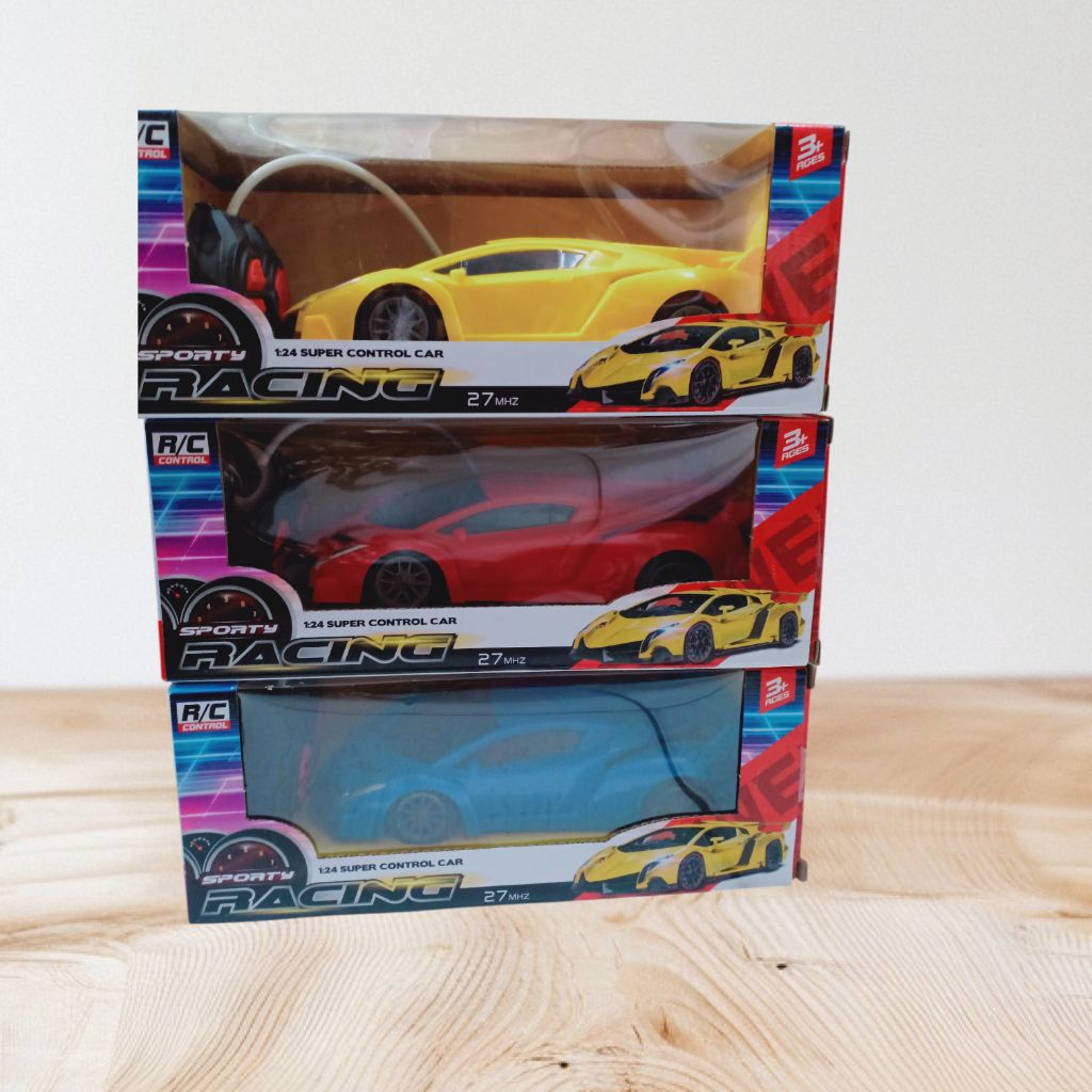 Jual Mobil Remot Control RZ-318 (biru,kuning,merah) | Shopee Indonesia