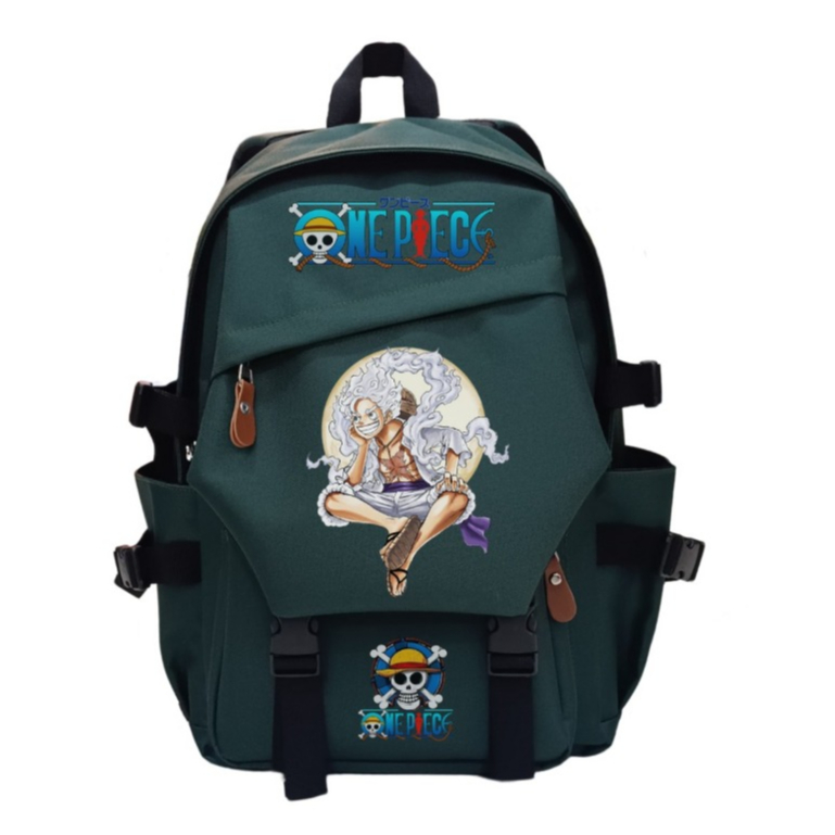 Jual NEW ARRIVAL TAS KANVAS HIJAU PRIA LUFFY ZORRO- RANSEL PRIA ...