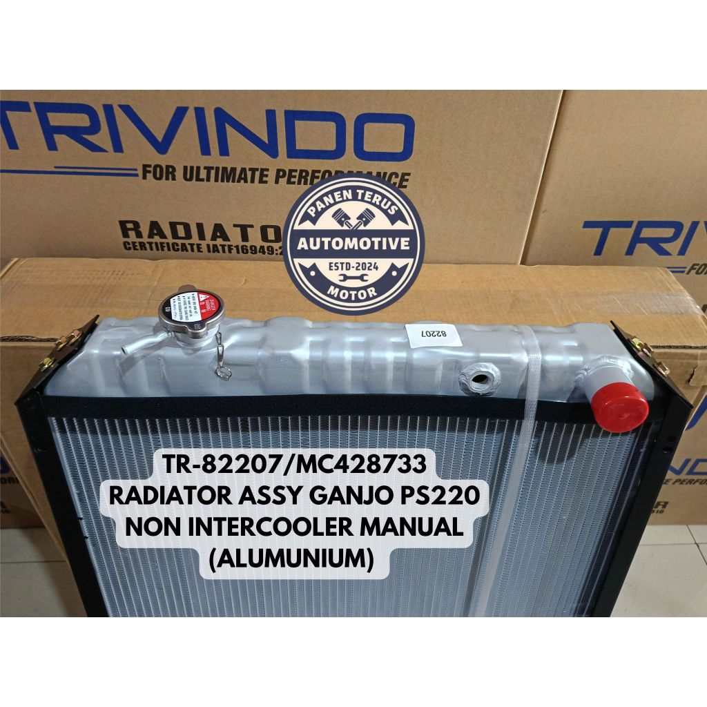 Jual RADIATOR ASSY MITSUBISHI FUSO 220 PS GANJO GANZO TR-82207 ...