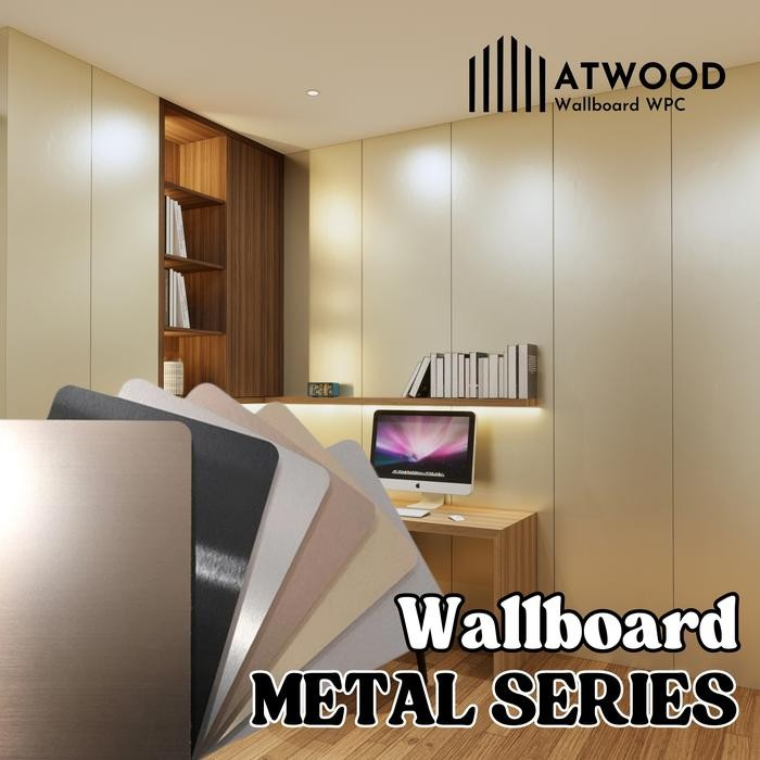 Jual Wall Board Panel Dinding Metal Stainless Series | Wall Board ...