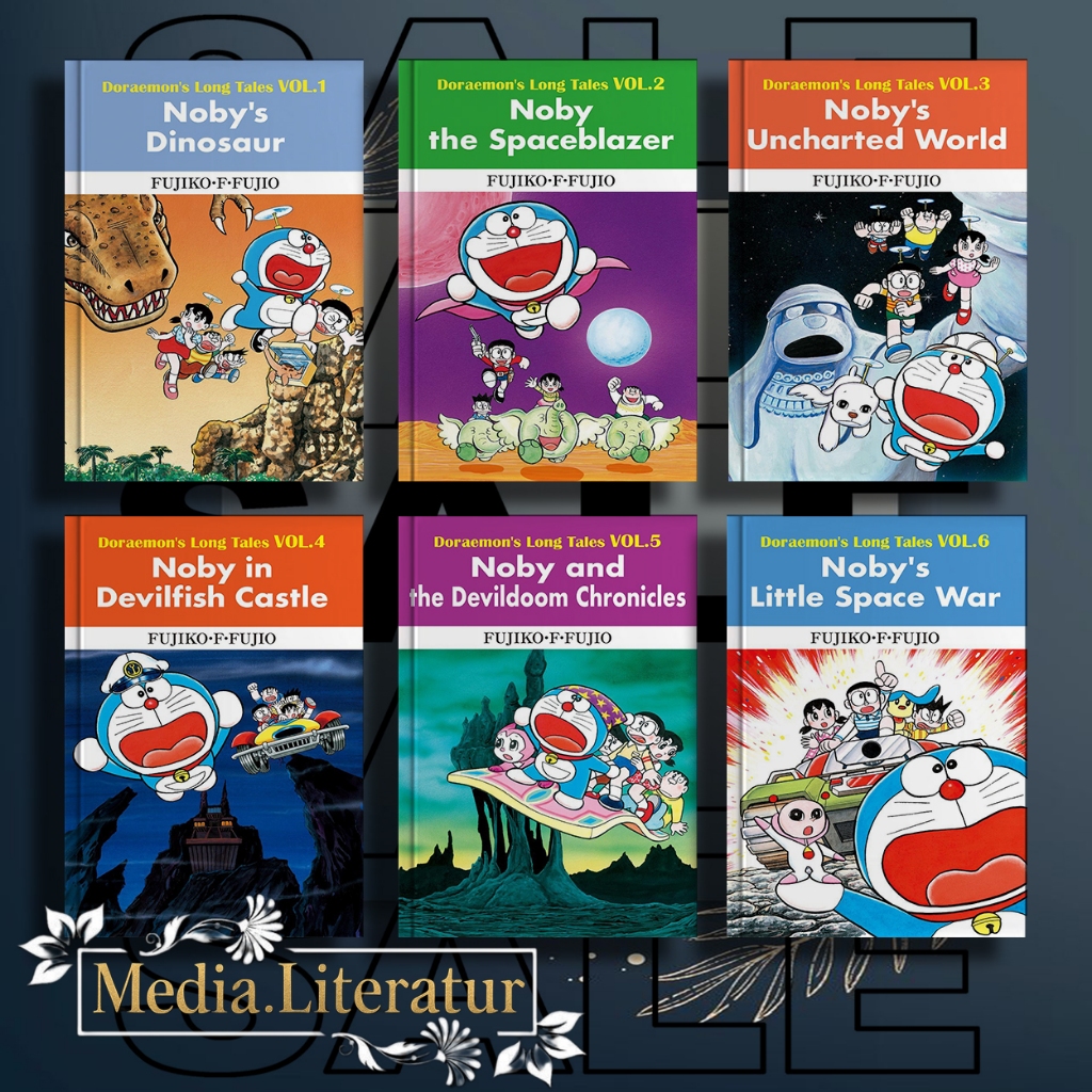 Jual Komik Doraemon Long Tales (17 Book Series)-English | Shopee