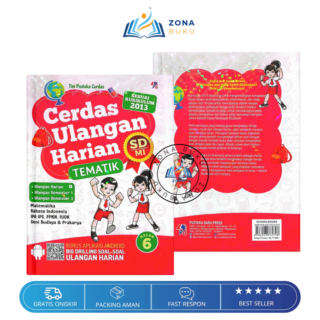 Jual Buku Ulangan Harian Kelas 6 SD MI Kurikulum Merdeka Semester 1 dan ...