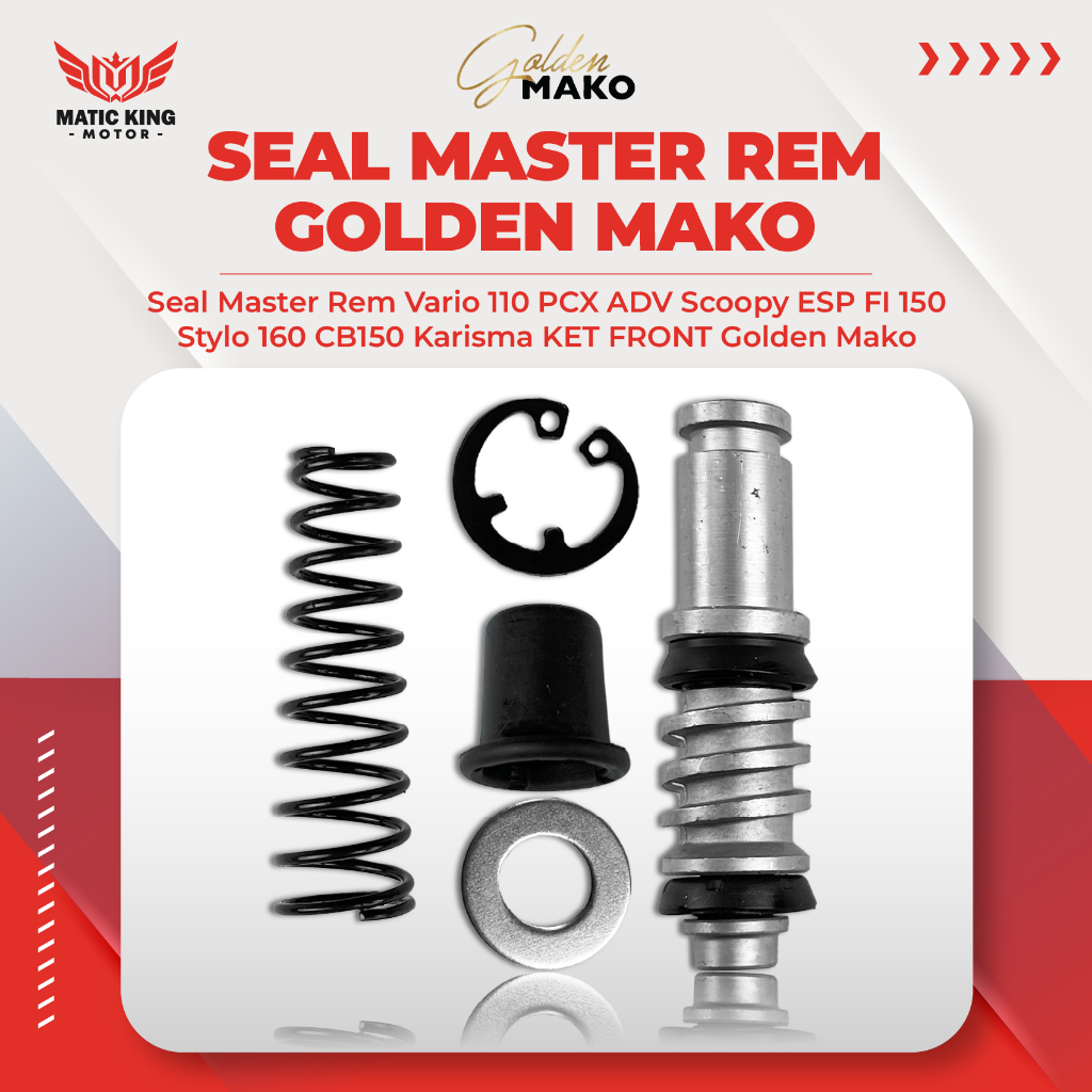 Jual Golden Mako Sil Seal Master Rem Kit Depan Vario ADV PCX Scoopy ...