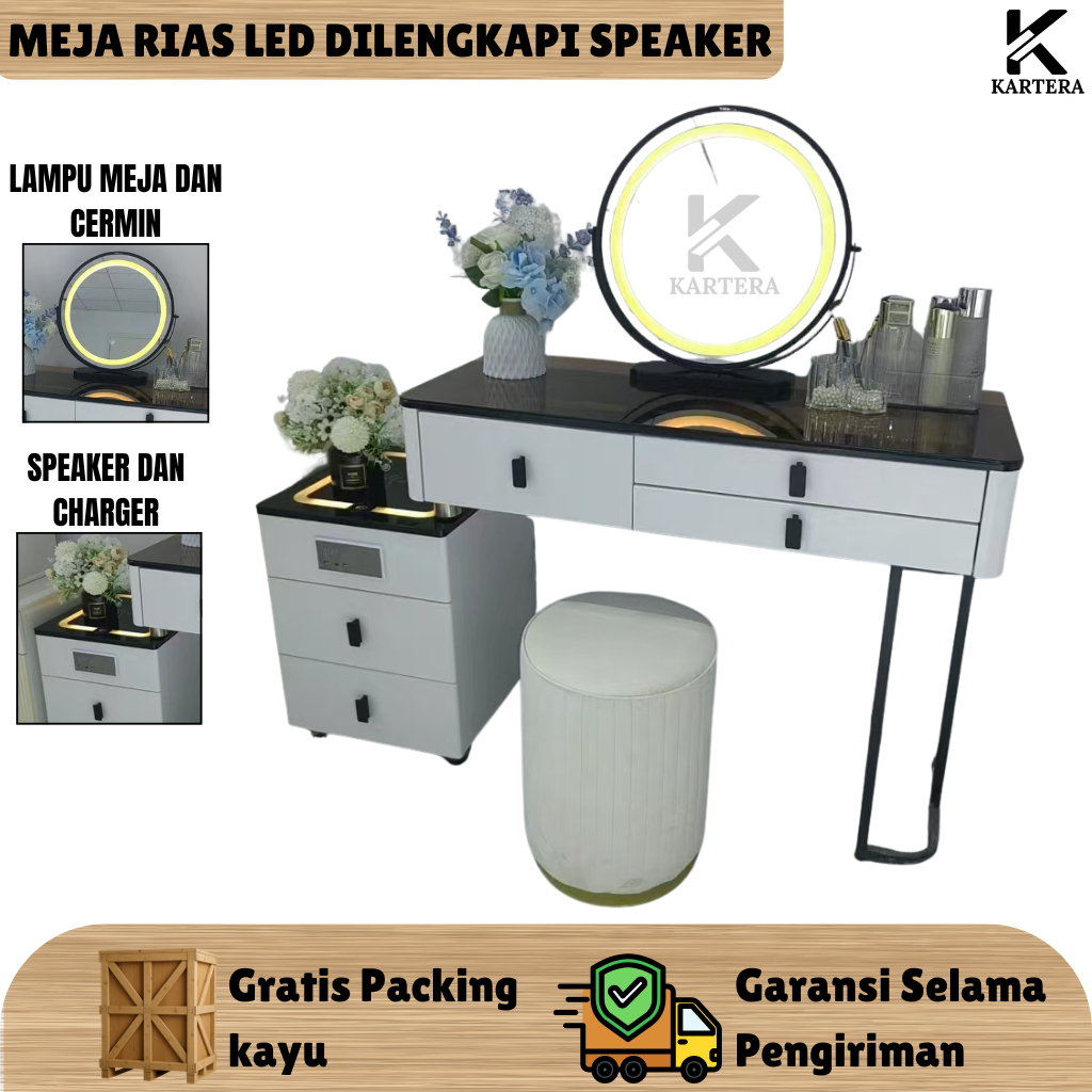 Jual MEJA RIAS LED/MEJA RIAS MINIMALIS/MEJA RIAS LAMPU-MEJA RIAS ...