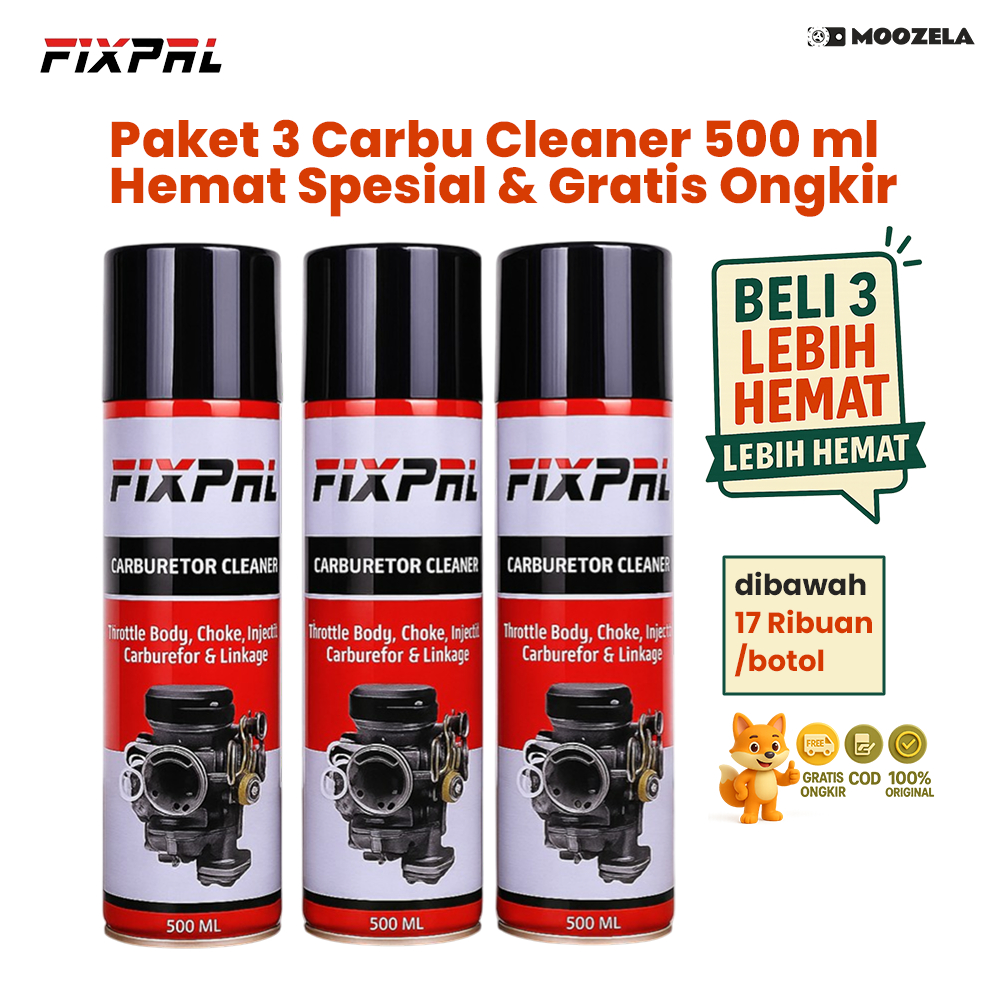 Jual Carbu Cleaner / Karburator Cleaner Pembersih Mesin injeksi Fixpal ...