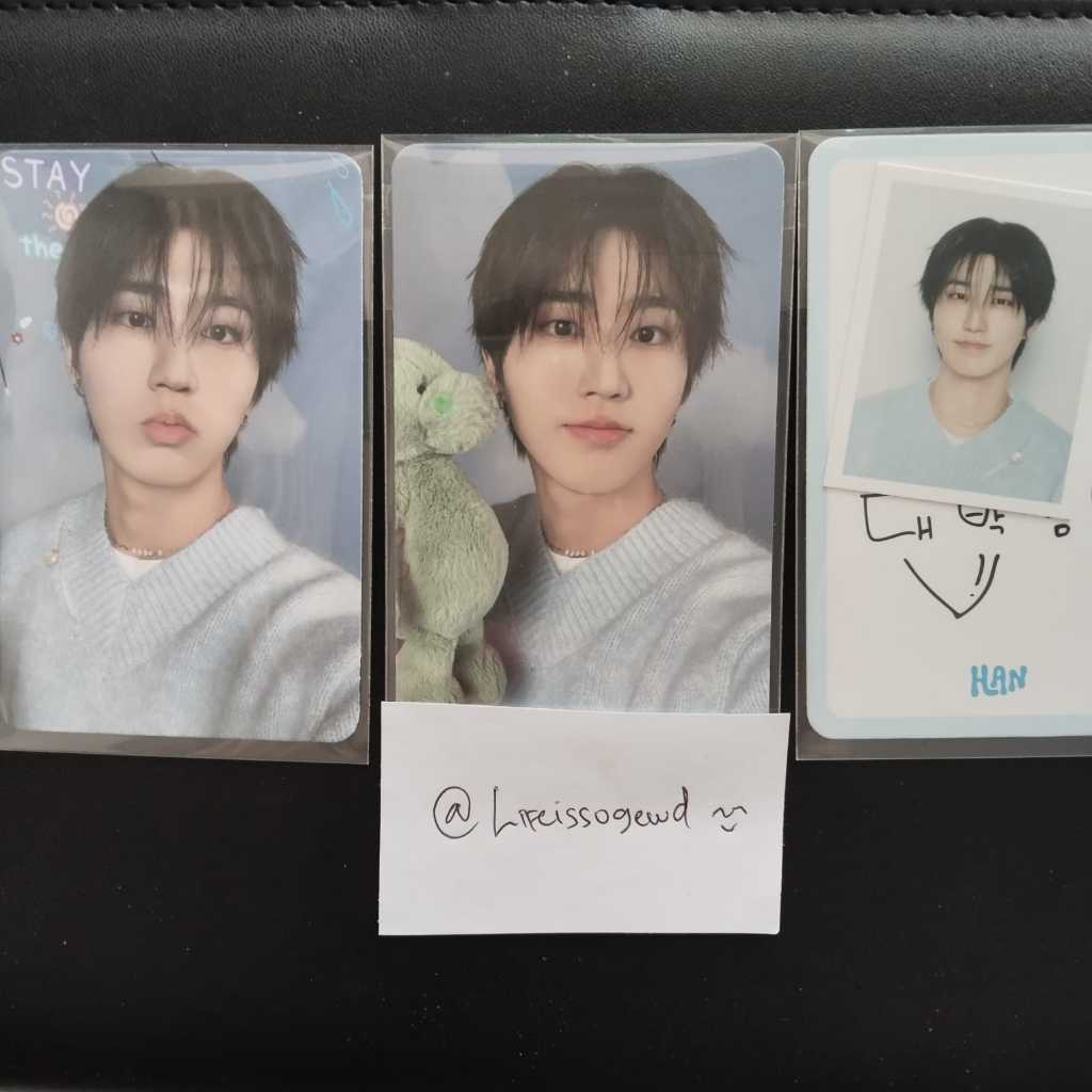Jual [BOOKED] photocard straykids Han fankit set for lifeissogewd ...