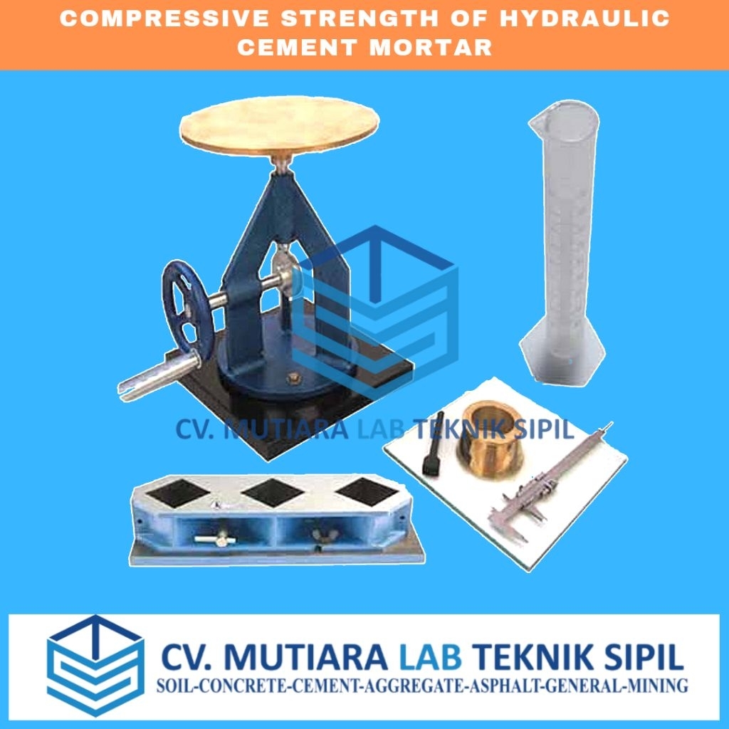 Jual COMPRESSIVE STRENGTH OF HYDRAULIC CEMENT MORTAR / LAB SEMEN ...