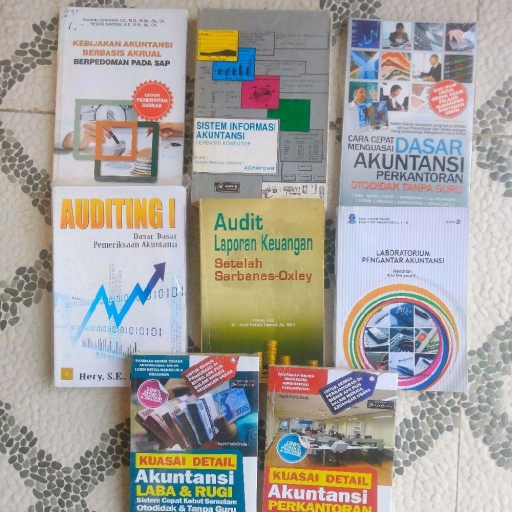 Jual Buku Akuntansi-Auditing; AKUNTANSI KEUANGAN MENENGAH, MANAJERIAL ...