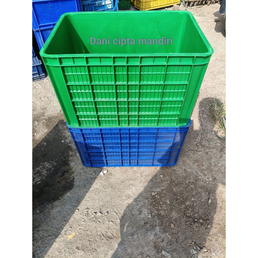 Jual container box rabbit 2088. box industri serbaguna, bekas | Shopee ...
