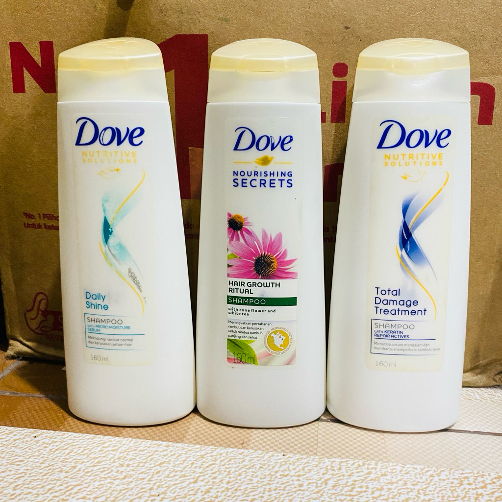 Jual DOVE SHAMPOO 160ml dan 135ml All Variant - Promo Cuci Gudang ...