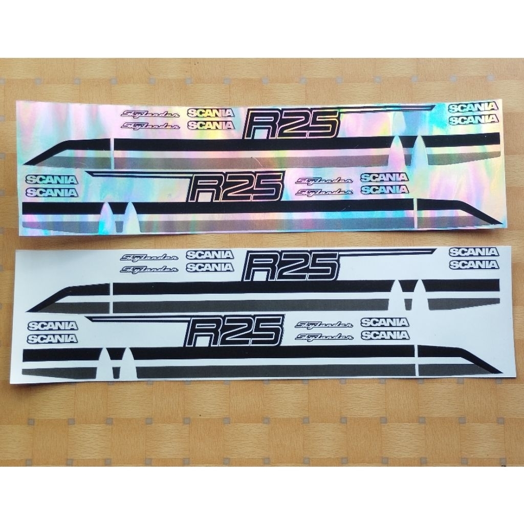 Jual Stiker livery Scania R25 miniatur bus rkc | Shopee Indonesia