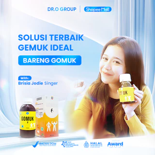 Gomuk / Madu Penggemuk Herbal / Naikkan BB 5-15 KG / 1 BOTOL MADU 200 ml