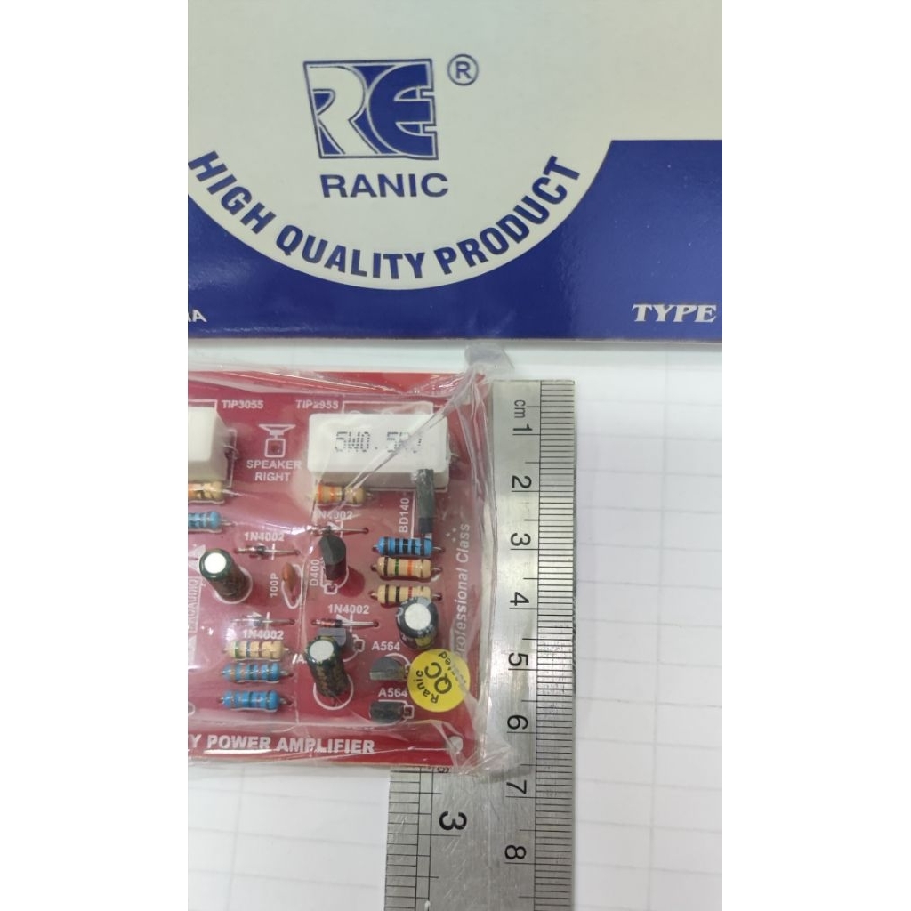 Jual RANIC KIT POWER OCL STEREO 150WATT TYPE(082)TANPA TR Final ...