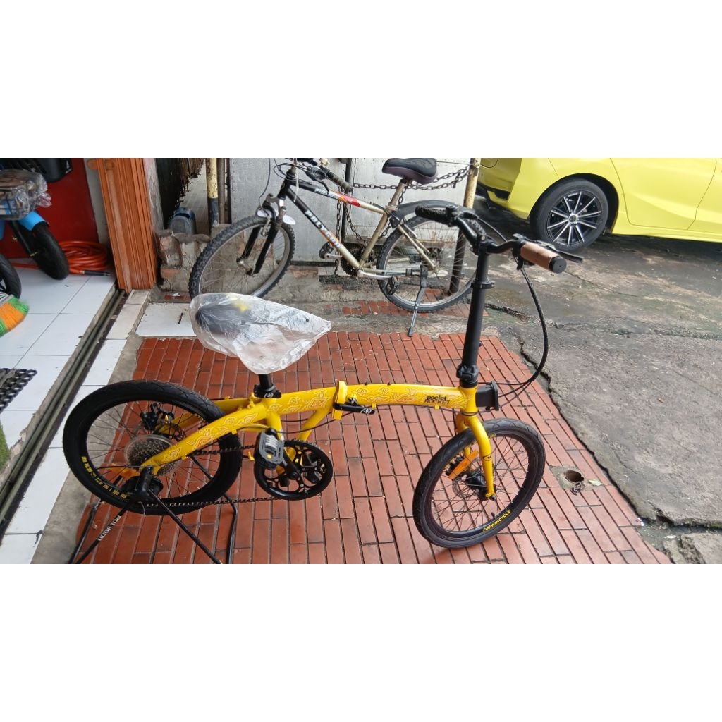 Jual sepeda lipat wimcycle pocket Roket 20