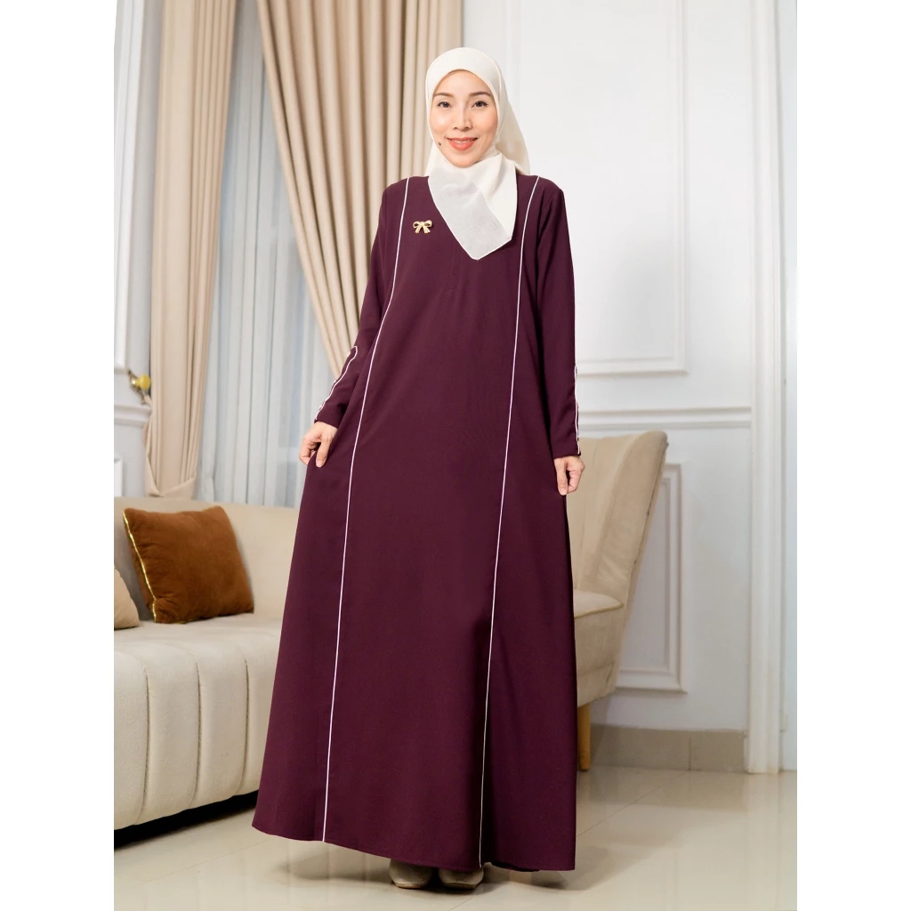 Detail Bahan Fazira Dress Premium