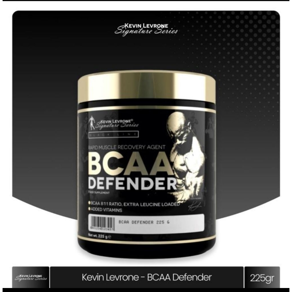 Jual KEVIN LEVRONE BLACK SERIES BCAA DEFENDER 225 GR BCAA 8:1:1 30 ...