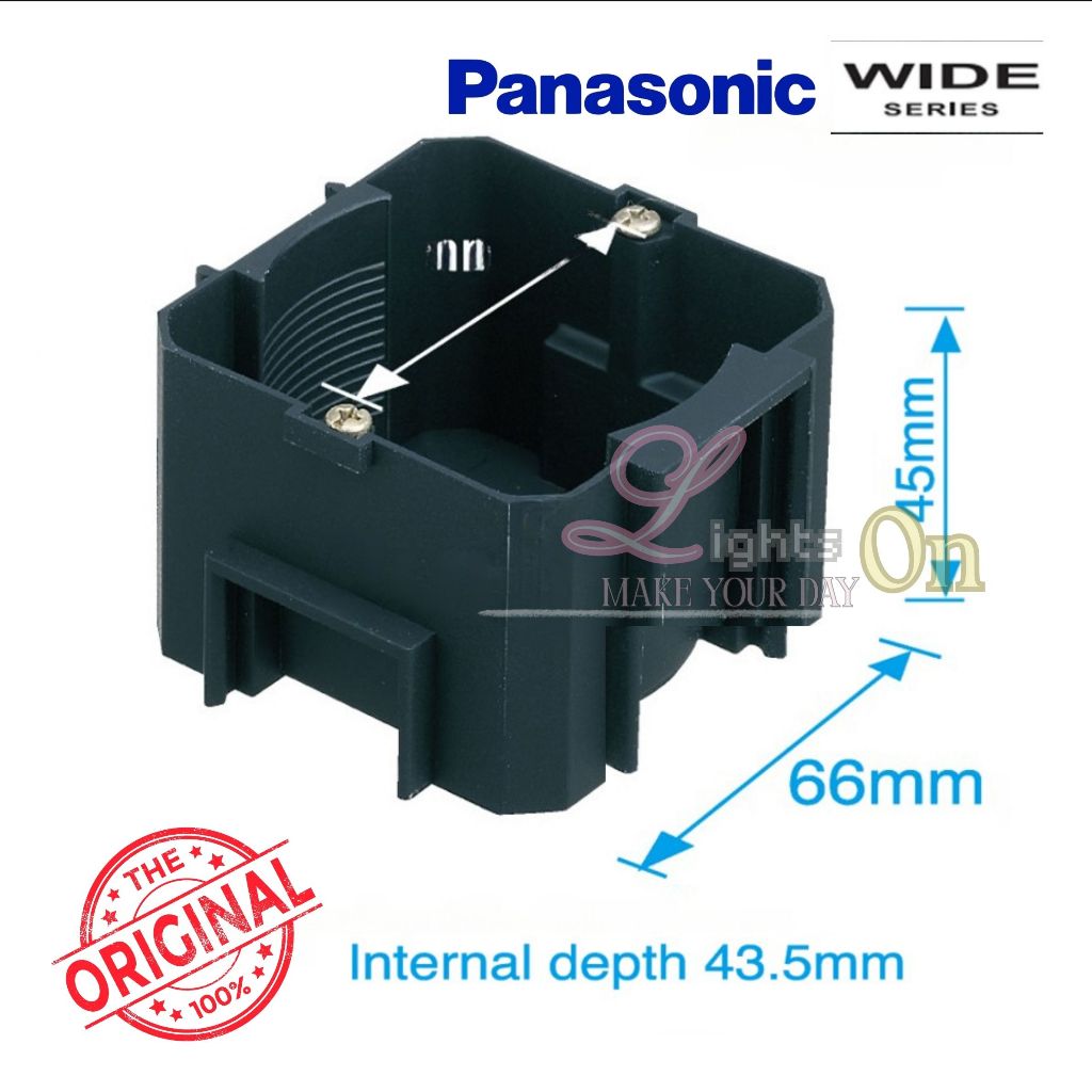 Jual Panasonic WIDE Series – Inbow Box / Wall Mounting Box | Shopee ...