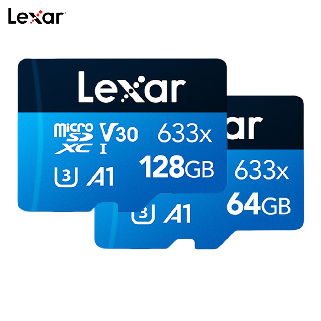 Jual Lexar Micro SD Card High Performance 633x 100MBps 32 / 64 / 128 GB ...