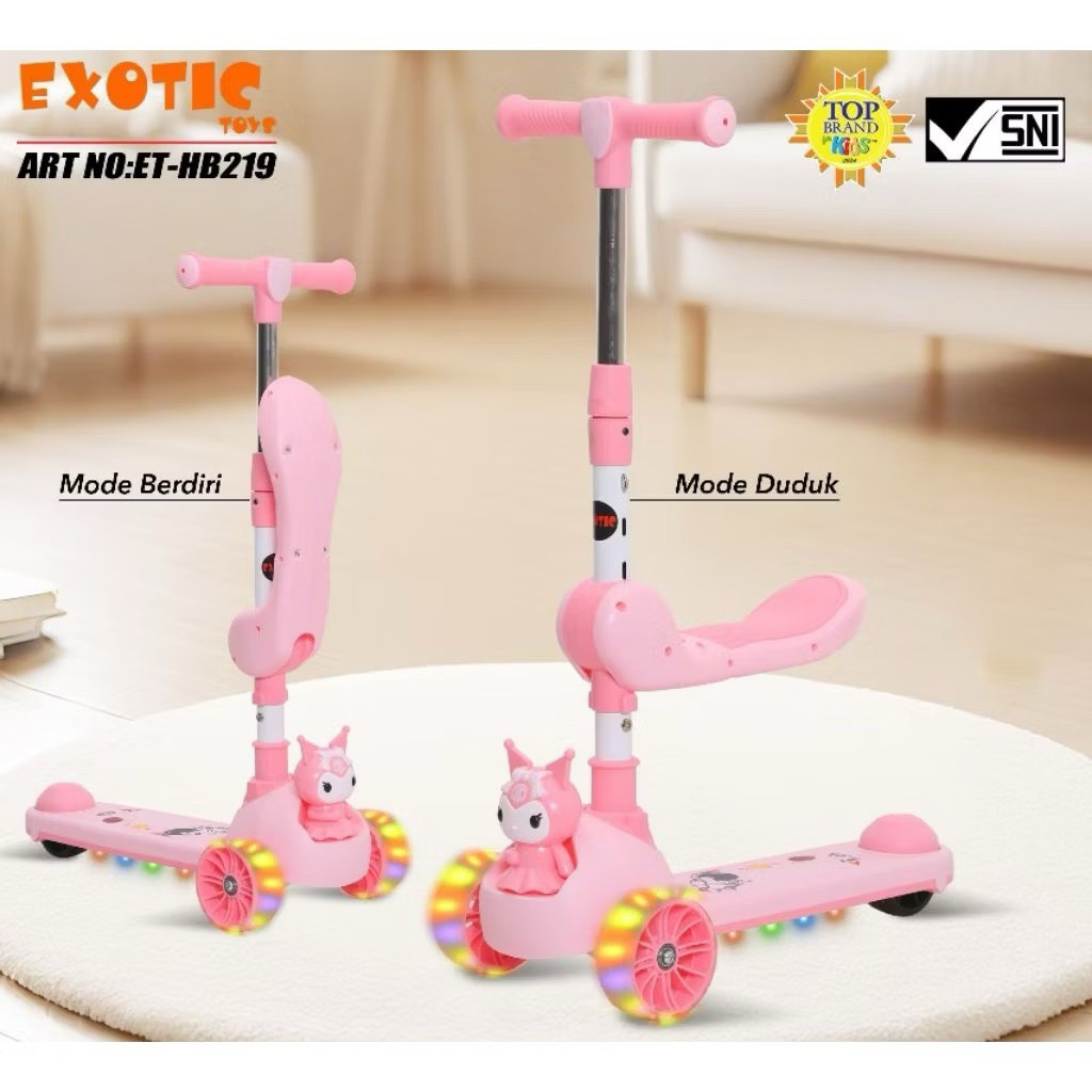 Jual Scooter Anak Otoped Space Baby Exotic Pacific Original HB219