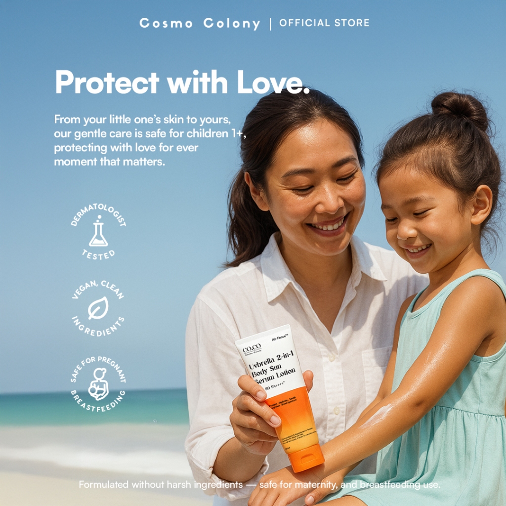 Jual Cosmo Colony Gentle Dermatology Family Care Total Sun Protection ...