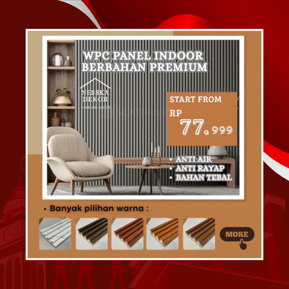 Jual WallPanel PVC Ukuran 1,5 Meter dan 3 Meter / WPC Murah Berkualitas ...