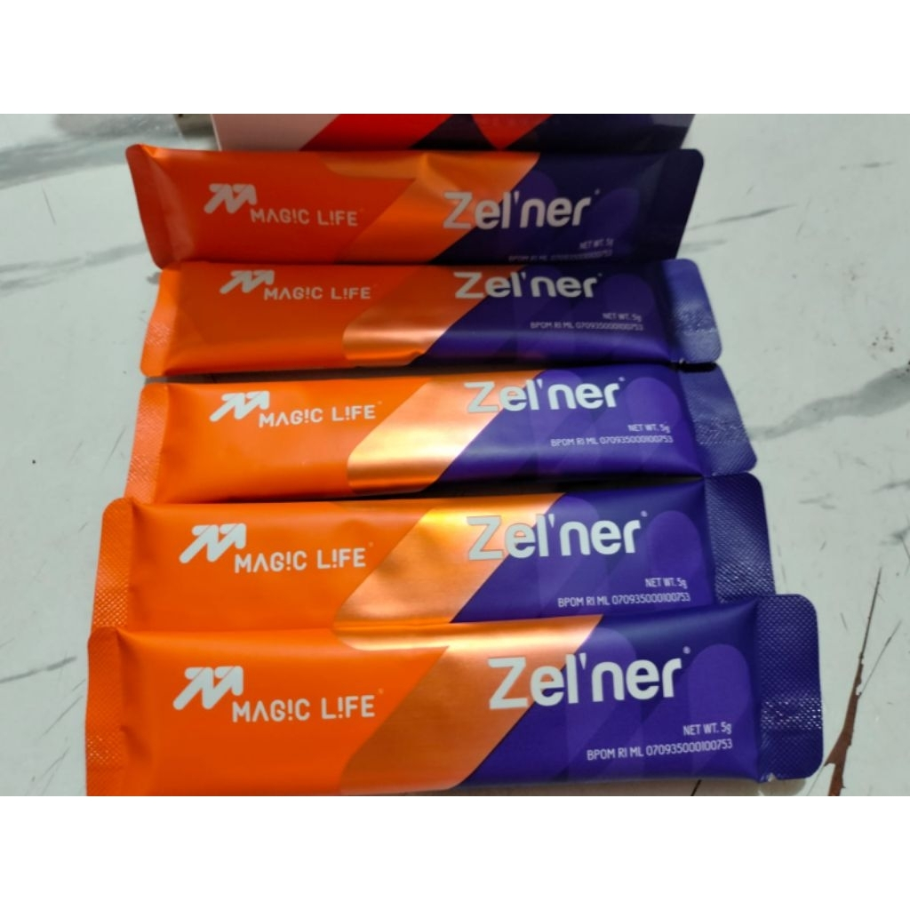 Jual magic life zelner oligopeptide box 21 sachet dan ecer 1 pcs ...