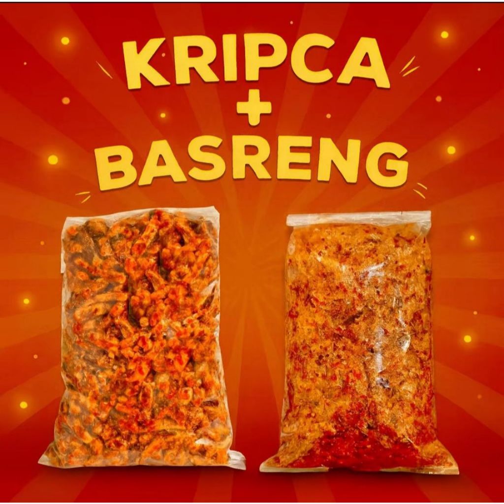 Jual KRIPCA X BASRENG BUY 1 GET 1 (200GRAM BASRENG + 200GRAM KRIPCA ...
