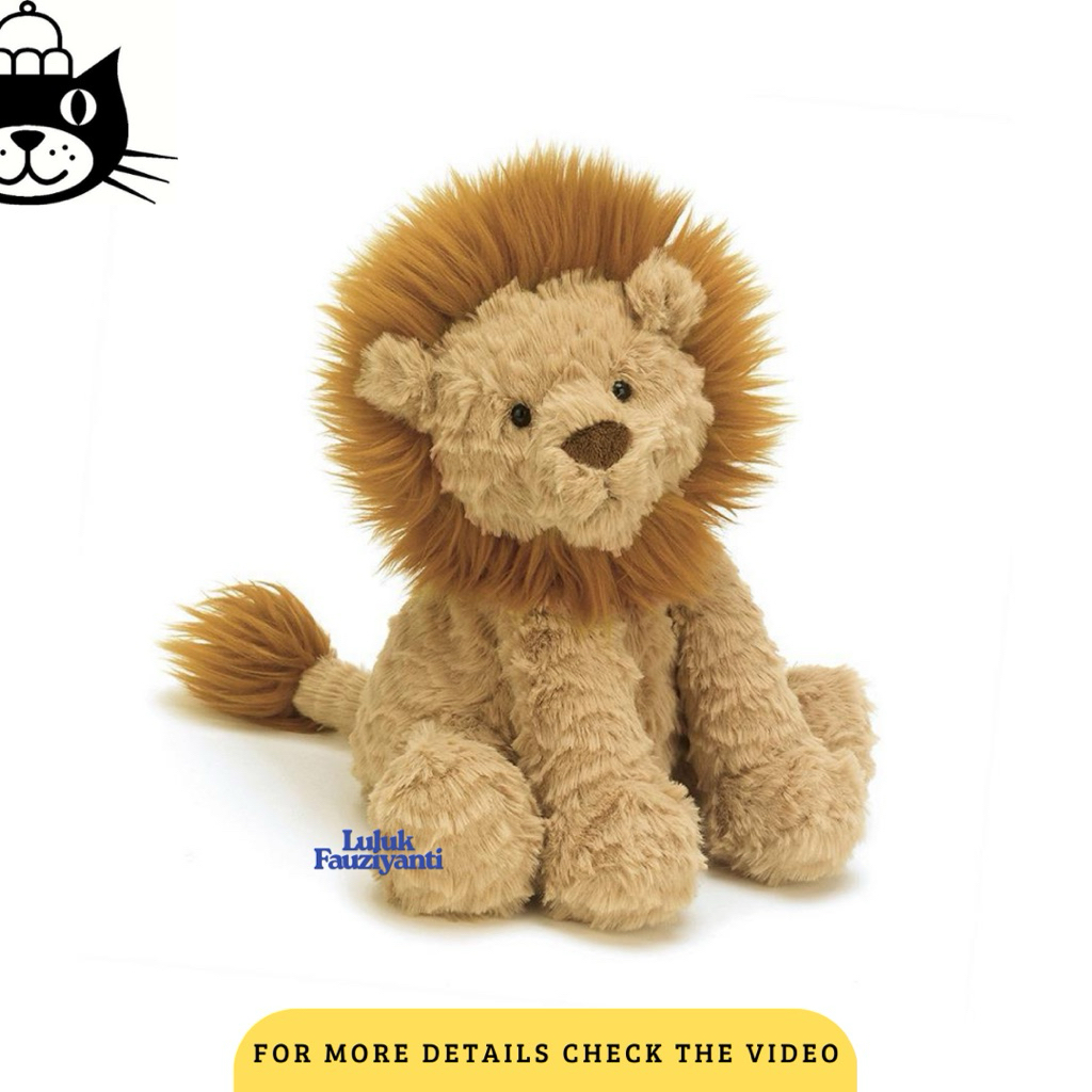 Jual Jellycat Fuddlewuddle Lion MEDIUM (NEW) | Shopee Indonesia