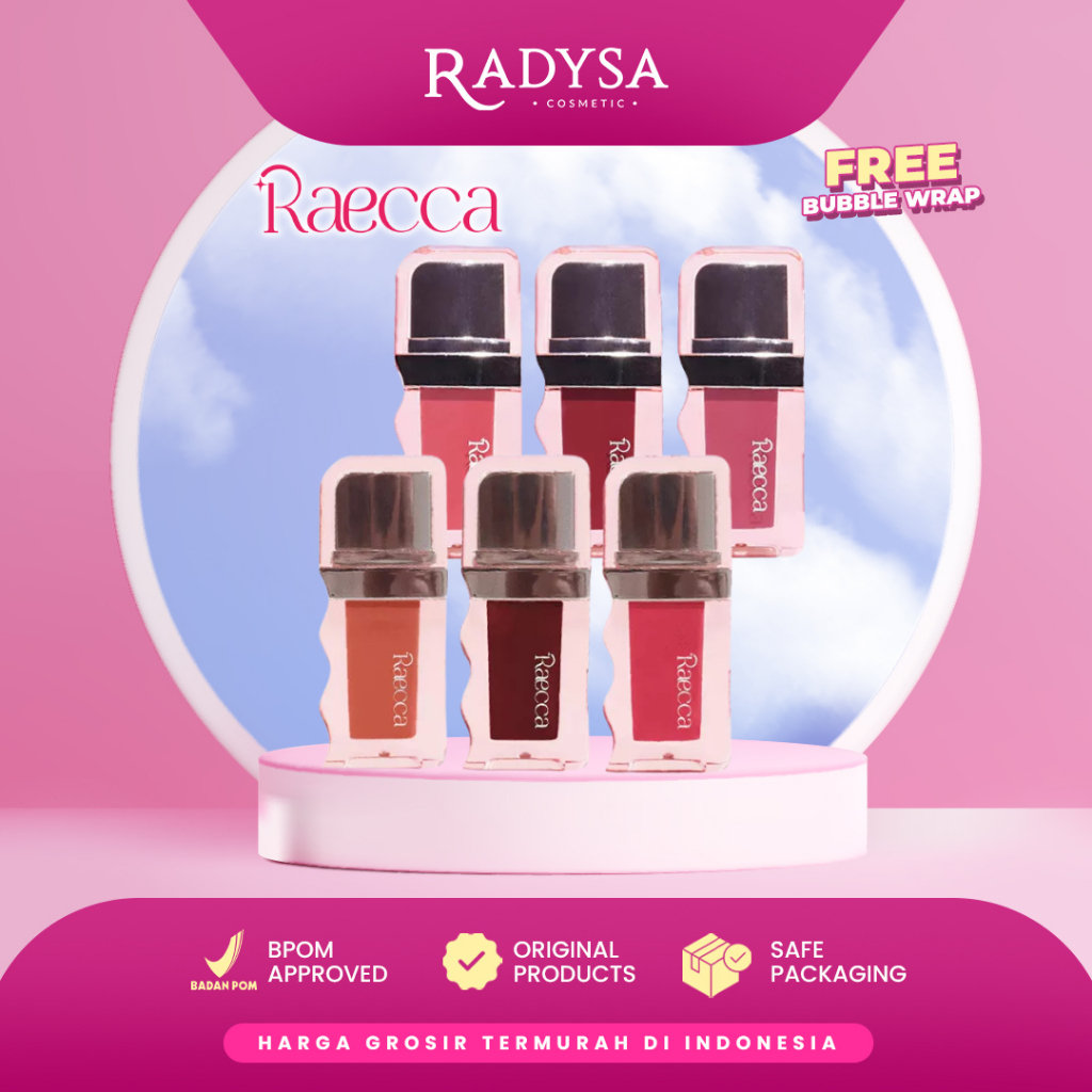Jual 𝐑𝐀𝐃𝐘𝐒𝐀 - Raecca Swipe To Glow Lip Gloss | Shopee Indonesia