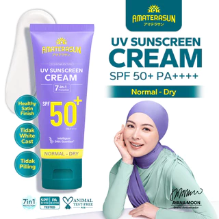 AMATERASUN [REAL SPF Certified] UV Sunscreen Cream SPF 50+ PA++++ 50gr