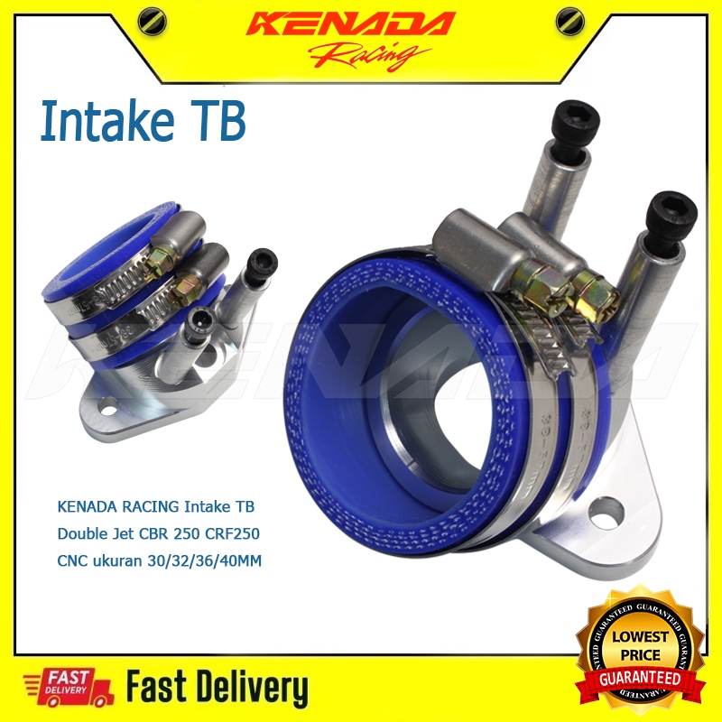 Jual KENADA RACING Intake TB Double Jet CBR 250 CRF 250 CNC ukuran 30 ...