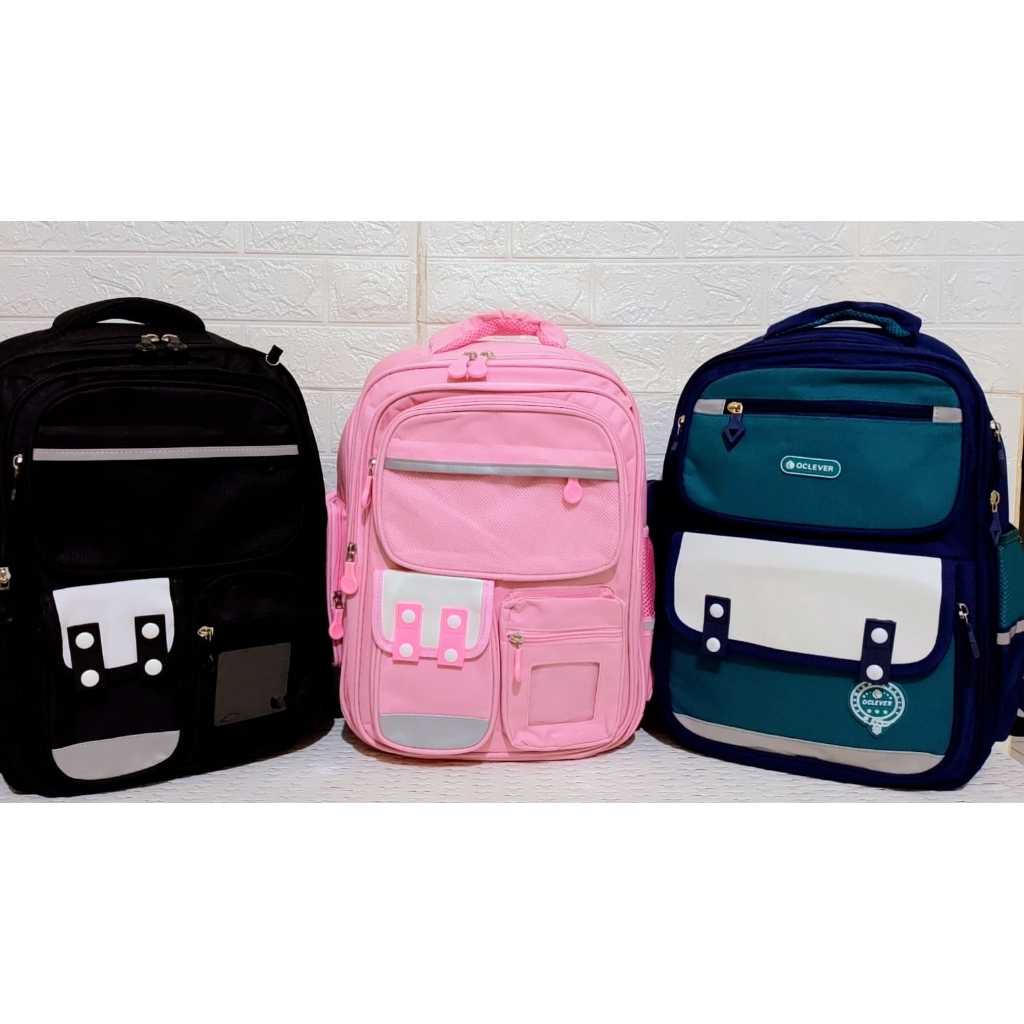 Jual Tas Ransel Motif Simple dan Keren Untuk Anak Sekolah Kualitas ...