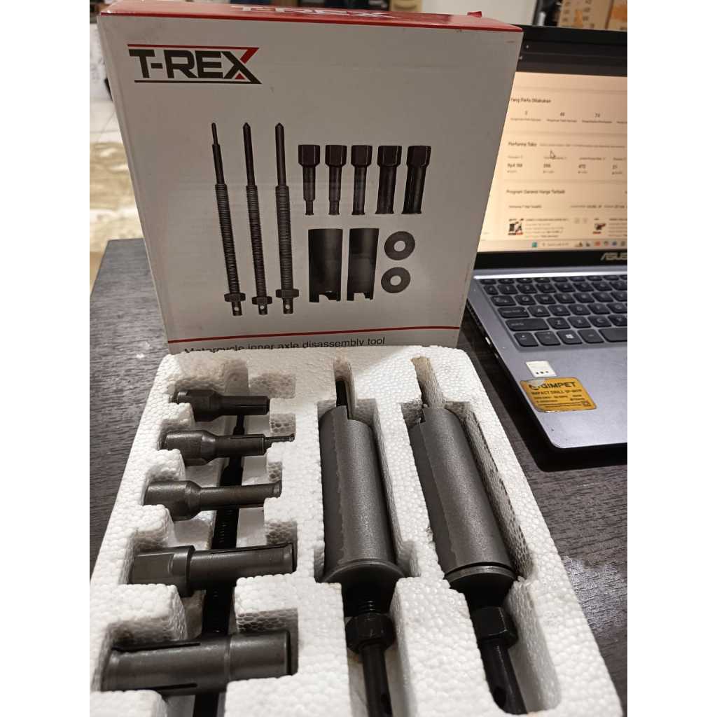 Jual Treker Bearing Puller Set 5 Pcs CVT Treker Lepas Pembuka Bearing ...
