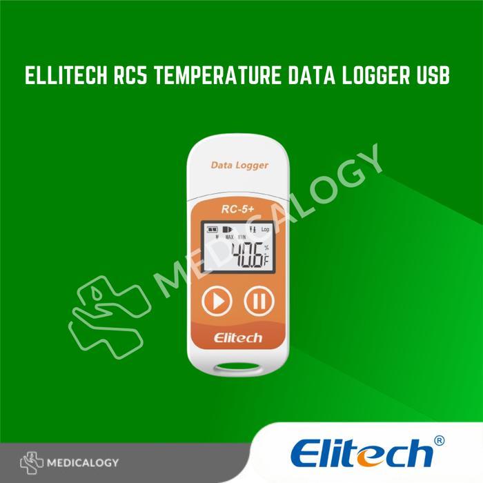 Jual Ellitech RC5 Temperature Data Logger USB Original Pengukur Suhu ...